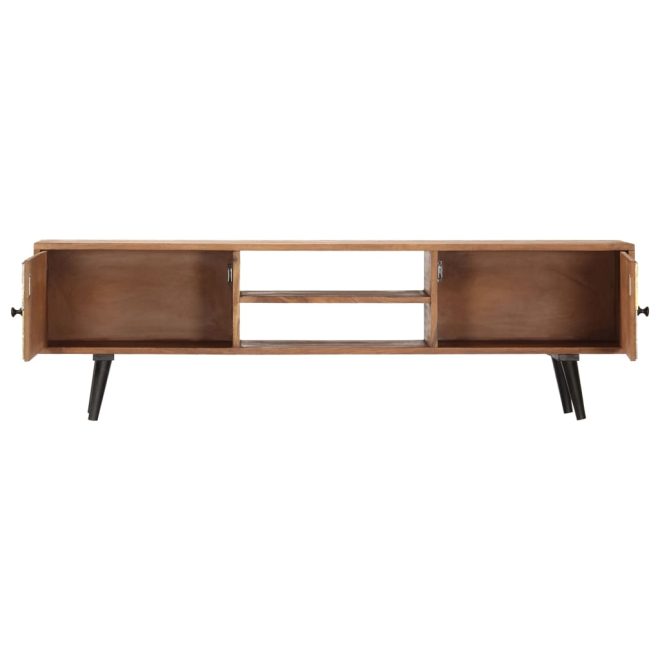 Neath TV Cabinet 140x30x40 cm Solid Acacia Wood