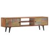 Neath TV Cabinet 140x30x40 cm Solid Acacia Wood