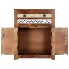 Side Cabinet 60x30x75 cm Solid Sheesham Wood