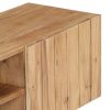 Olary TV Cabinet 140x30x45 cm Solid Acacia Wood