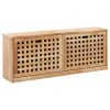 Shoe Storage Bench Solid Walnut Wood – 94x20x38 cm