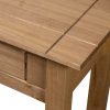 Console Table 110x40x72 cm Solid Pine Wood Panama Range – Brown