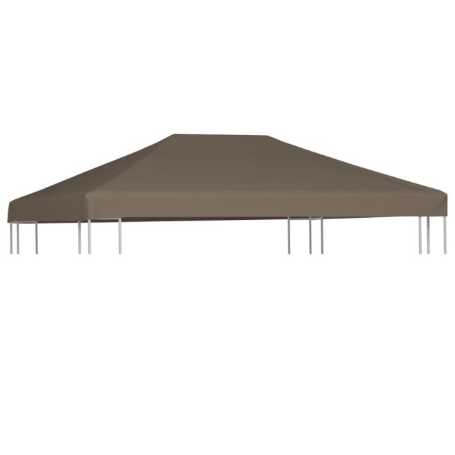 Gazebo Top Cover 310 g/m – 3×3 m, Taupe