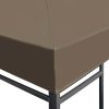 Gazebo Top Cover 310 g/m – 3×3 m, Taupe