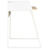 Desk and 90x60x88 cm – White and Brown