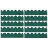 Lawn Edgings 10 pcs Green 65×15 cm PP