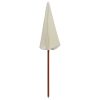 Parasol with Steel Pole – 180 cm, Sand