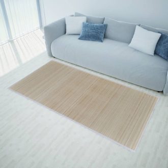 Rectangular Natural Bamboo Rugs