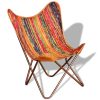 Butterfly Chairs Multicolour Chindi Fabric – 2