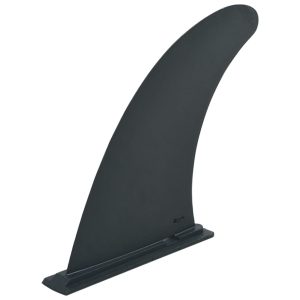 Center Fin for Stand Up Paddle Board 18.3×21.2 cm Plastic Black