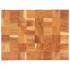 Chopping Board Solid Acacia Wood – 40x30x3.8 cm