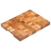 Chopping Board Solid Acacia Wood – 40x30x3.8 cm