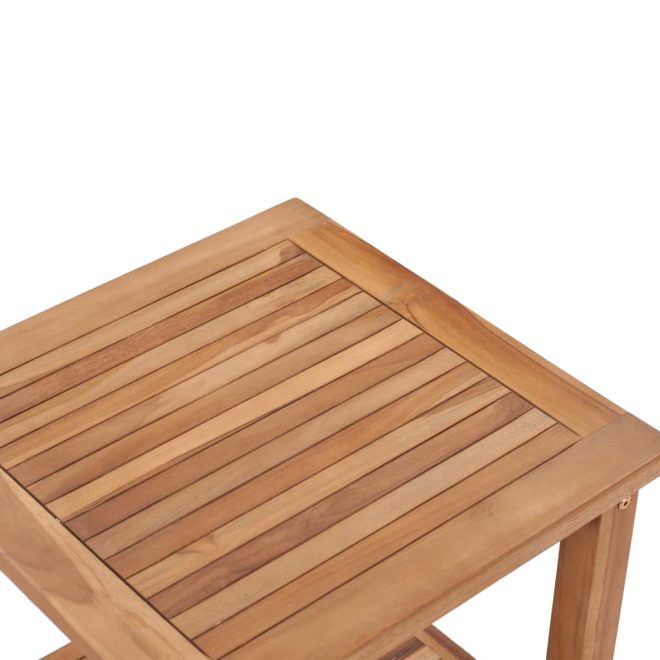 Coffee Table 45x45x45 cm Solid Teak Wood