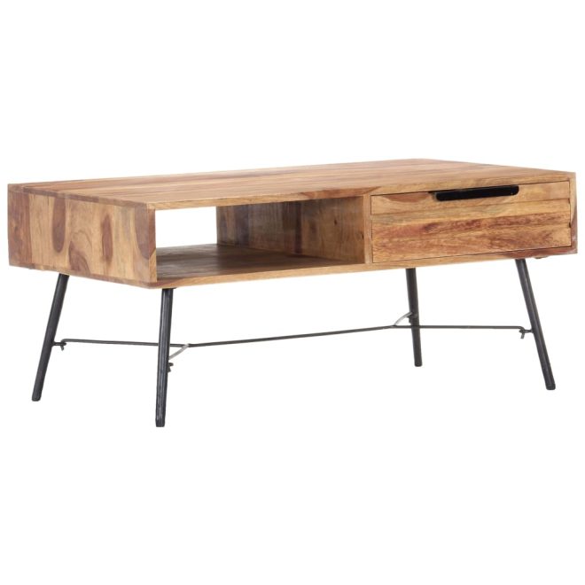 Coffee Table 88x55x40 cm Solid Sheesham Wood