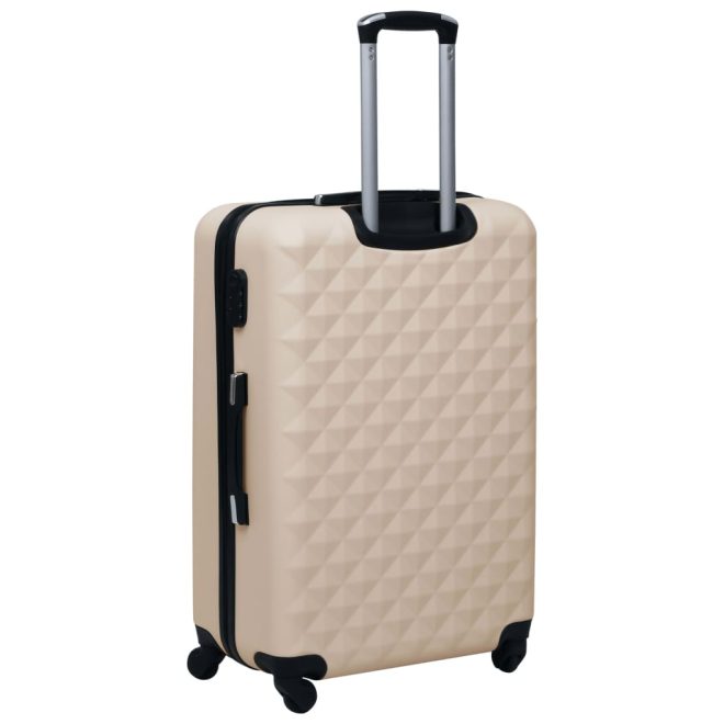 Hardcase Trolley Set 2 pcs Gold ABS