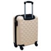 Hardcase Trolley Set 2 pcs Gold ABS