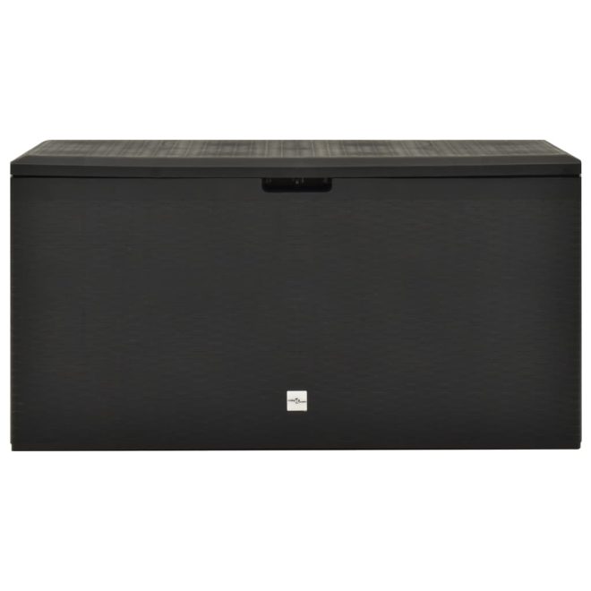 Garden Storage Box Anthracite 114x47x60 cm