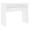 Desk 90x50x74 cm Engineered Wood – White