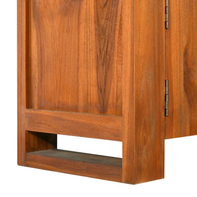 Hawick TV Cabinet 110x30x40 cm Solid Teak Wood