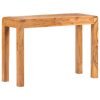 Console Table 110x40x76 cm Solid Acacia Wood in Sheesham Finish