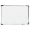 Magnetic Dry-erase Whiteboard White Steel – 50×35 cm