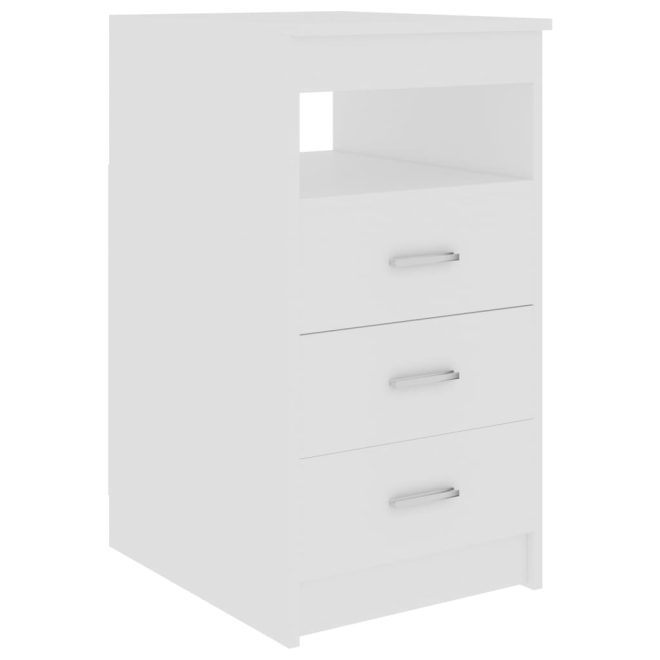 Desk 140x50x76 cm Engineered Wood – White