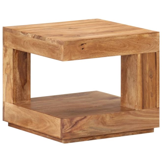 Coffee Table 45x45x40 cm Solid Sheesham Wood