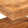 Coffee Table 45x45x40 cm Solid Sheesham Wood