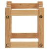 Wine Rack for Bottles 37x21x21 cm Solid Oak Wood – 6