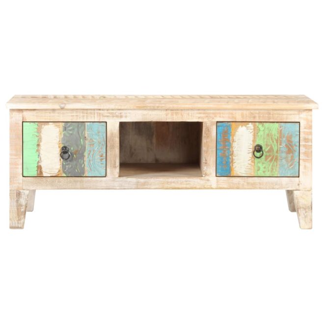 Coffee Table 100x55x40 cm – Rough Acacia Wood