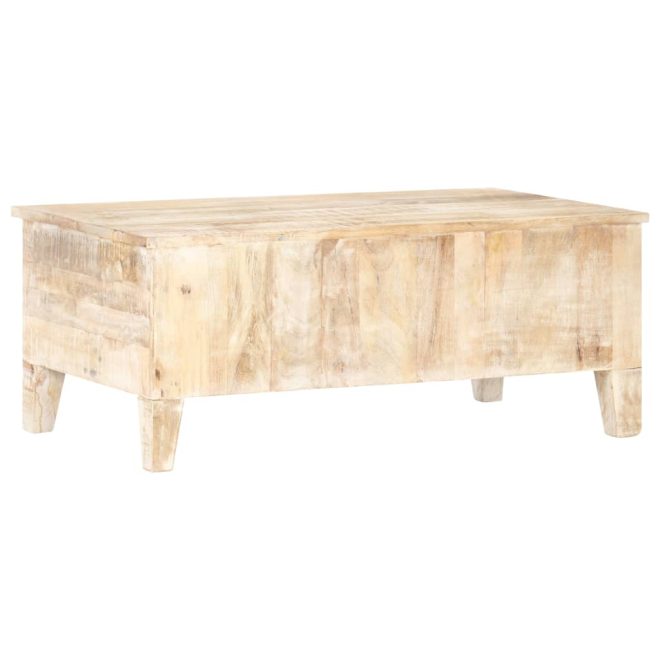 Coffee Table 100x55x40 cm – Rough Acacia Wood