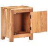 Hove Bedside Cabinet 40x30x50 cm Solid Acacia Wood