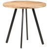 Dining Table 80 cm – Rough Mango Wood