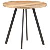 Dining Table 80 cm – Rough Mango Wood