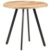 Dining Table 80 cm – Rough Mango Wood