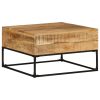 Coffee Table 68x68x41 cm – Rough Mango Wood