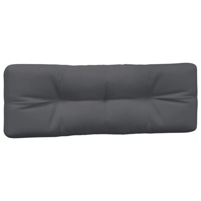 Pallet Cushions 2 pcs Fabric – 120x80x10 cm, Anthracite