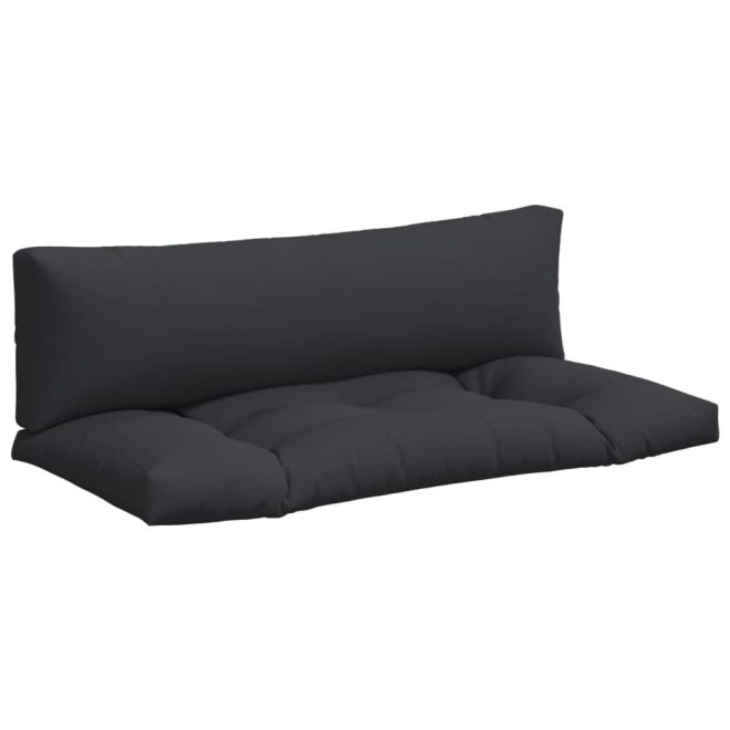 Pallet Cushions Polyester – Black, Middle Sofa