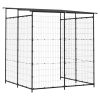 Bicycle Shed 190x190x222 cm Steel Black