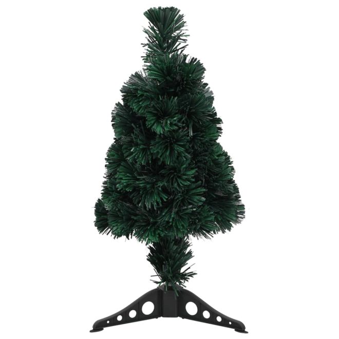 Artificial Slim Christmas Tree with Stand Fibre Optic – 64×35 cm