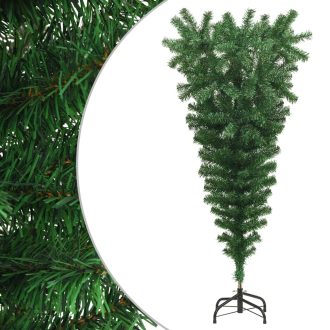 Upside-down Artificial Christmas Tree with Stand