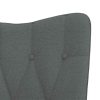 Rocking Chair Fabric – Dark Grey, Without Footrest