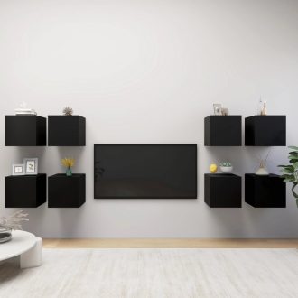 Bourne Wall Mounted TV Cabinets 8 pcs 30.5x30x30 cm