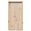 Wall Cabinet 30x30x60 cm Solid Wood Pine – Brown, 1