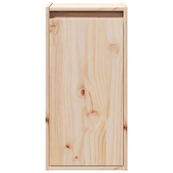 Wall Cabinet 30x30x60 cm Solid Wood Pine – Brown, 1