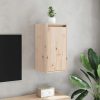 Wall Cabinet 30x30x60 cm Solid Wood Pine – Brown, 1