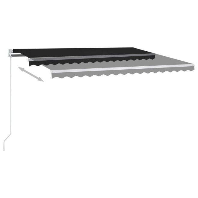 Freestanding Automatic Awning – 400×300 cm, Anthracite