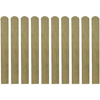 Impregnated Fence Slats Wood