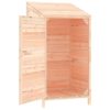 Garden Shed Solid Wood Fir – 55x52x112 cm, Natural