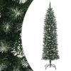 Artificial Slim Christmas Tree with Stand PVC – 120×38 cm